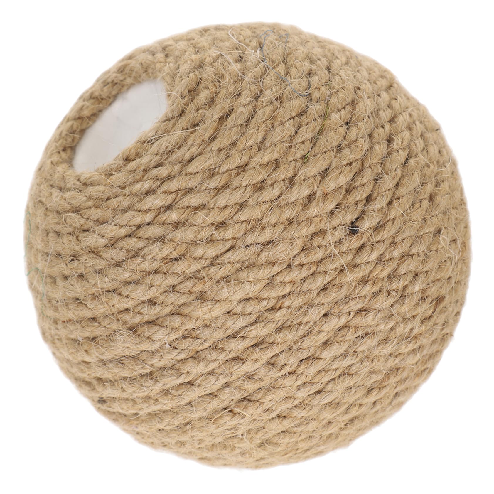 BELLIFFY Interactive Sisal Rope Cat Ball Engaging Chewing Scratching Ball for Indoor Cats Durable Design for Active Play Mental Stimulation
