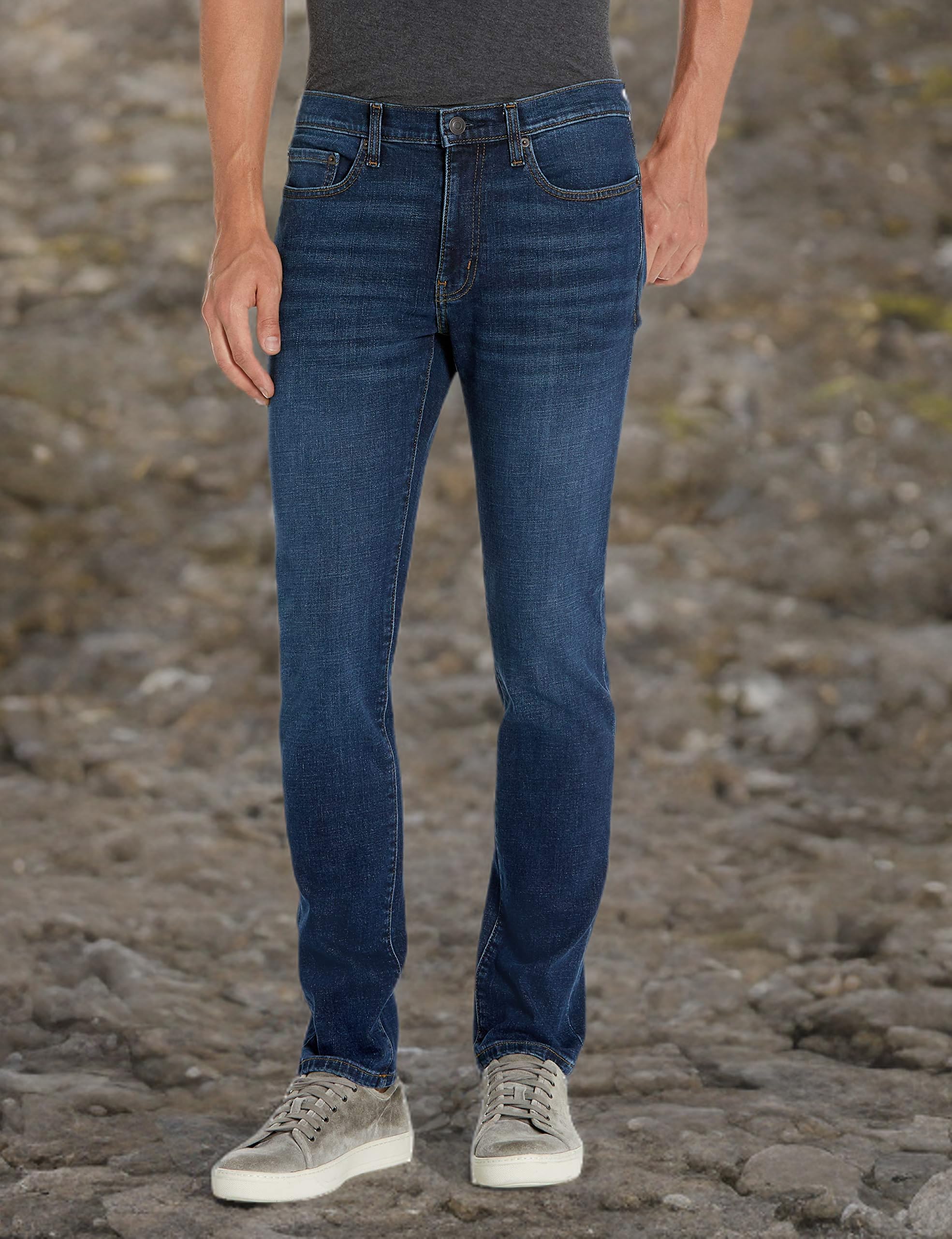 Amazon Essentials Jeans Elasticizzati Skinny Uomo