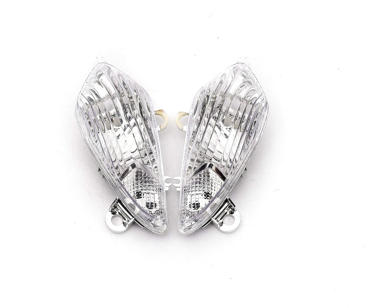 TOPZONE Turn Signal Idicator Lens, Fit HON-DA 2009-2016 CBR1000RR； 2010-2013 VFR1200; 2014-2015 VFR800 (Turn Signal Lens, Transparent)
