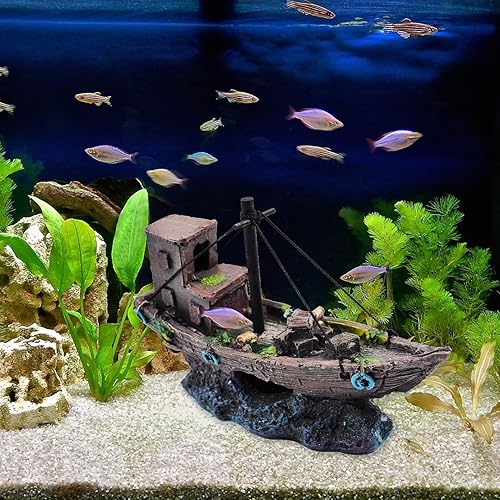 Miniatura 10 de kathson Acuario Buda Cabeza Estatua Decoración Betta Resina Escondite Cueva Fish Tank Accesorios Descanso Ocultar Raza para Pescado Camarón Reptil