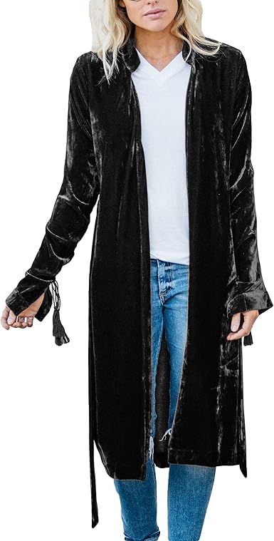 Crushed velvet cardigan Clearance