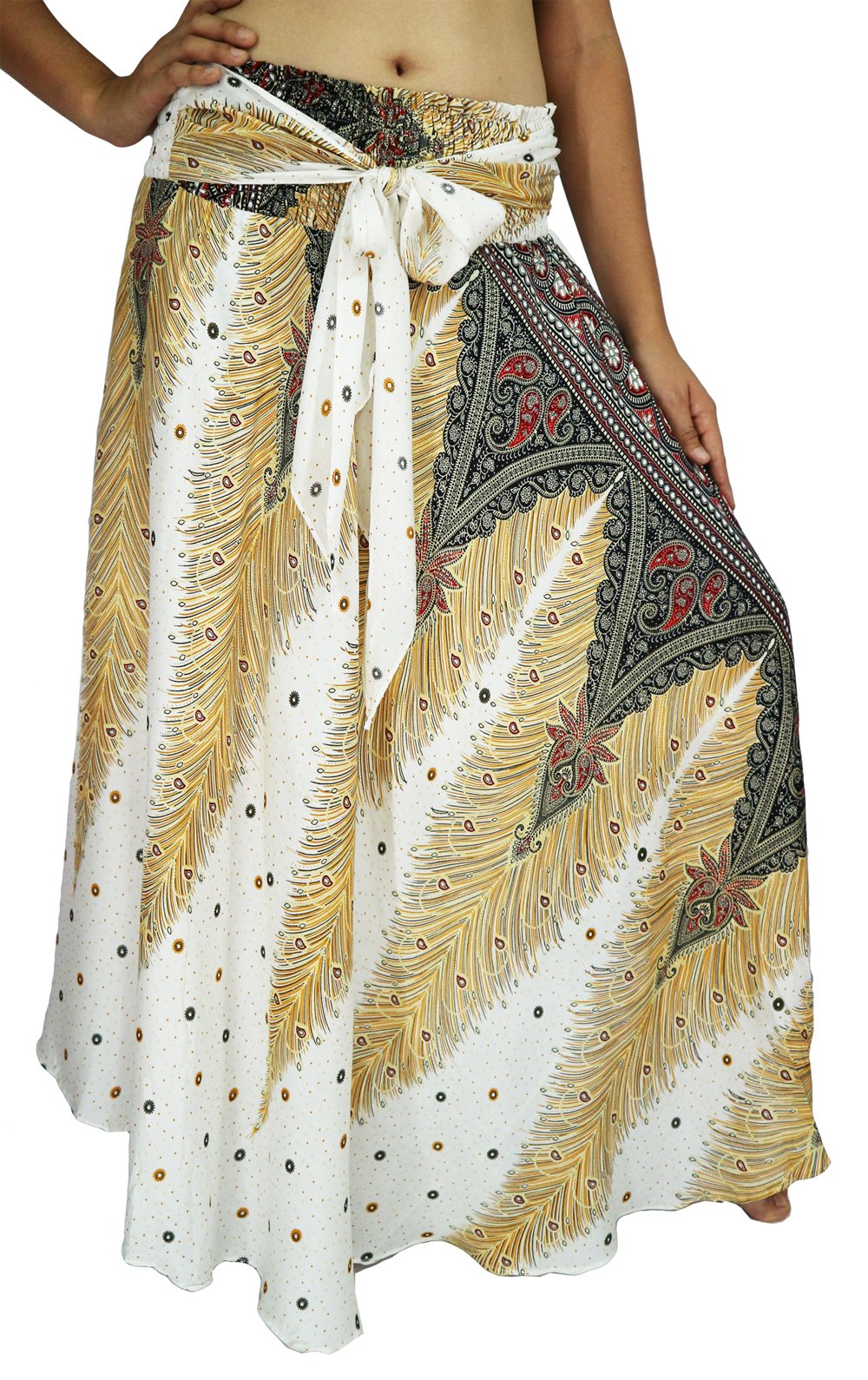 Lovely CreationsWomen Long Bohemian Maxi Skirts Midi Dress US Size 0-16