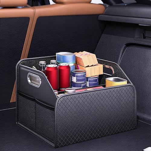 Miniatura 3 de Trunk Organizer  Foldable with Handles,Large Trunk Organizer Car Storage Box  for SUV RV Sedan Automotive Vehicle Accessories Interior Cargo Tool