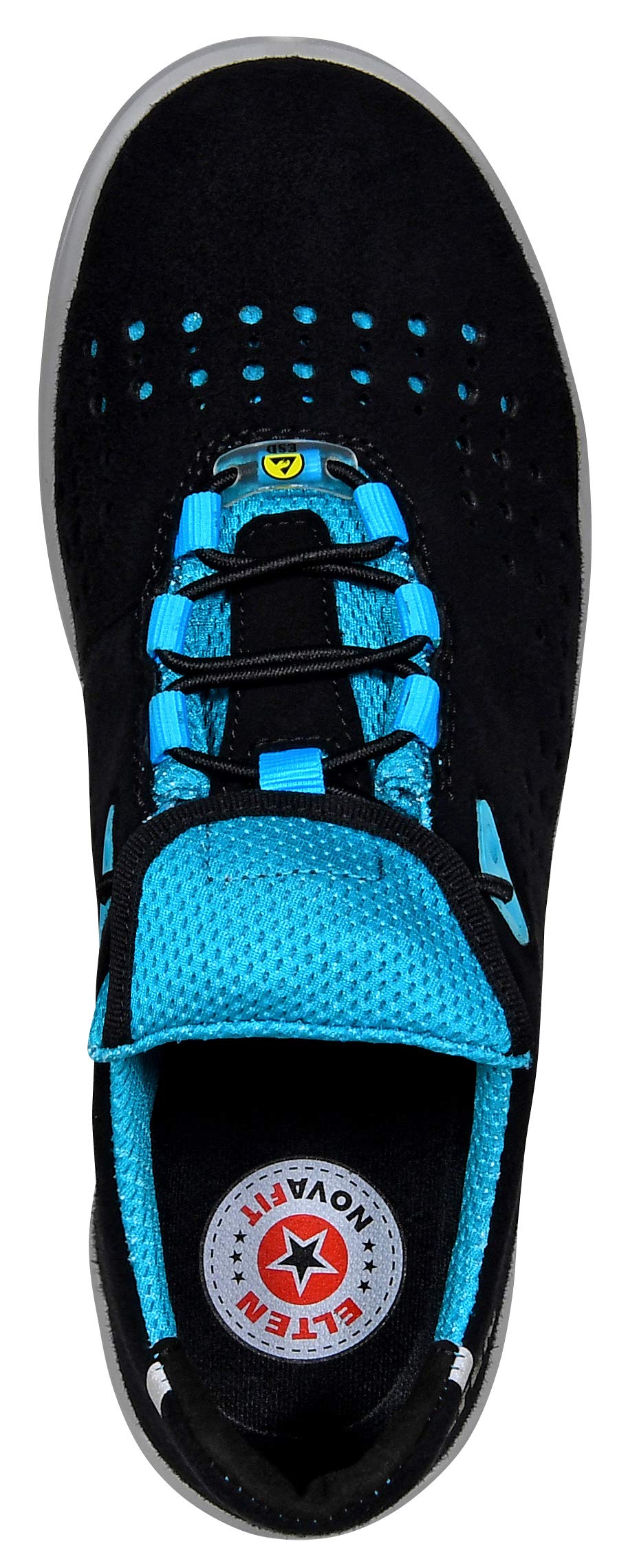 ELTEN Impulse Lady Aqua Low ESD S1PS | Sicherheitsschuhe für Damen & Herren, Stahlkappe, leicht, atmungsaktiv, Gr. 36