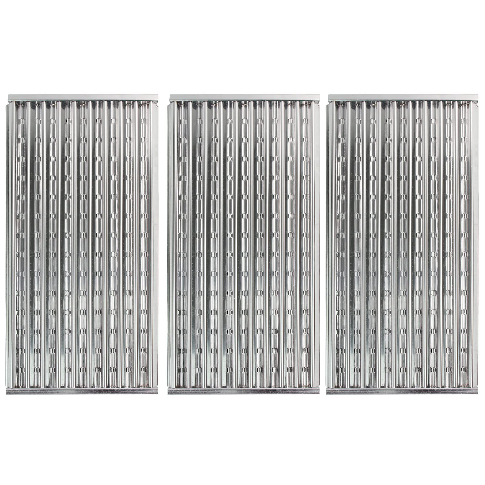 Hongso 18 3/8" Stainless Steel Tru-Infrared Emitter Grates for 2 and 3 Burner Charbroil Grills Pre-2015 Models, 463225315 463241314 463225313 463241313 463270612 463270512, 3-pk