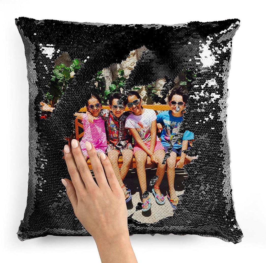custom reversible pillow