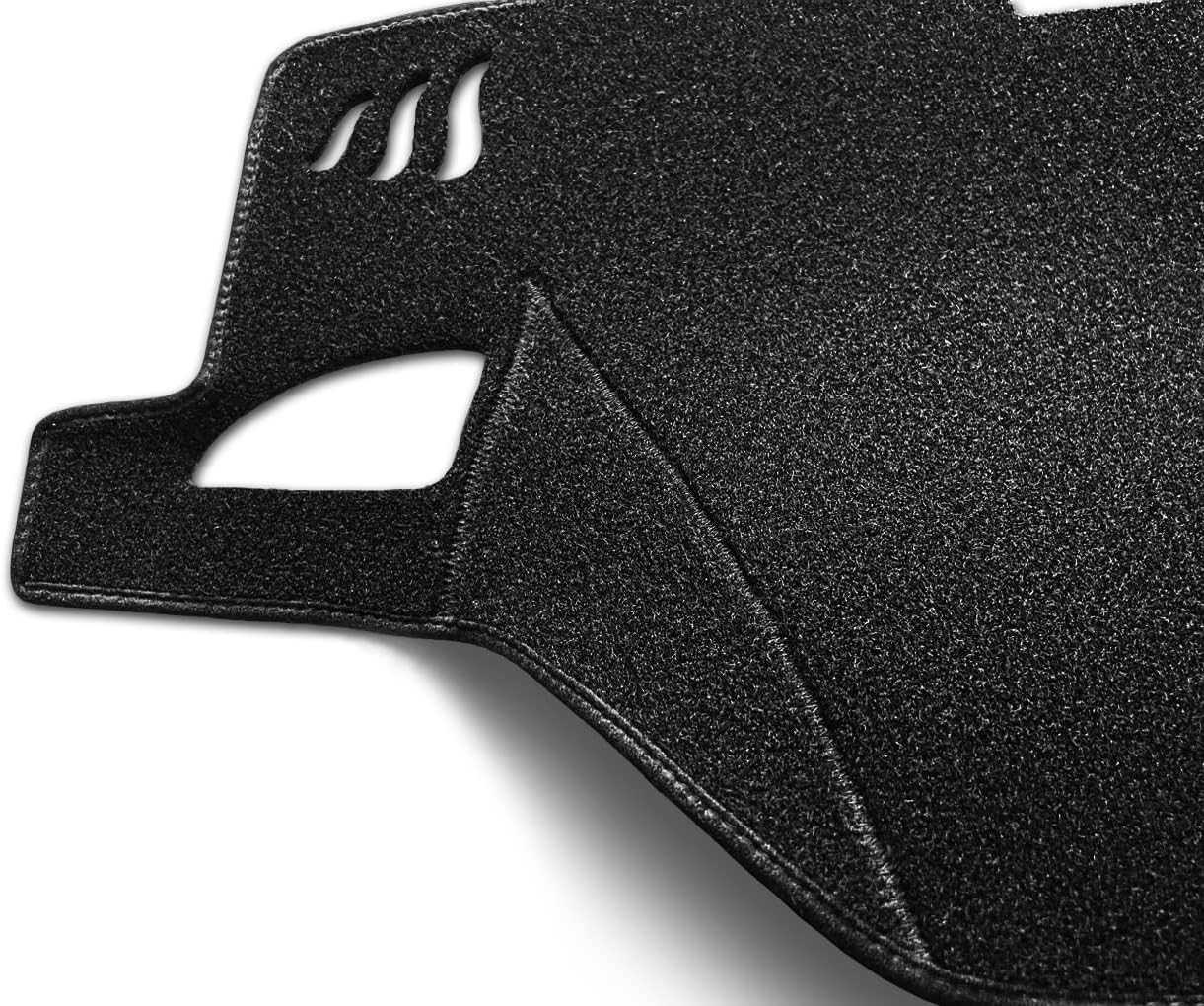 Yiz Dashboard Cover Dash Cover Mat Pad Custom Fit for Subaru Outback Legacy 2015 2016 2017 2018 2019 (15-19 Black) Z06