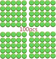 Vista 1 de Recambios de dardos verdes balas de disco para Nerf Vortex Blaster Praxis Nitron Vigilon Proton Munición Discos Recambio