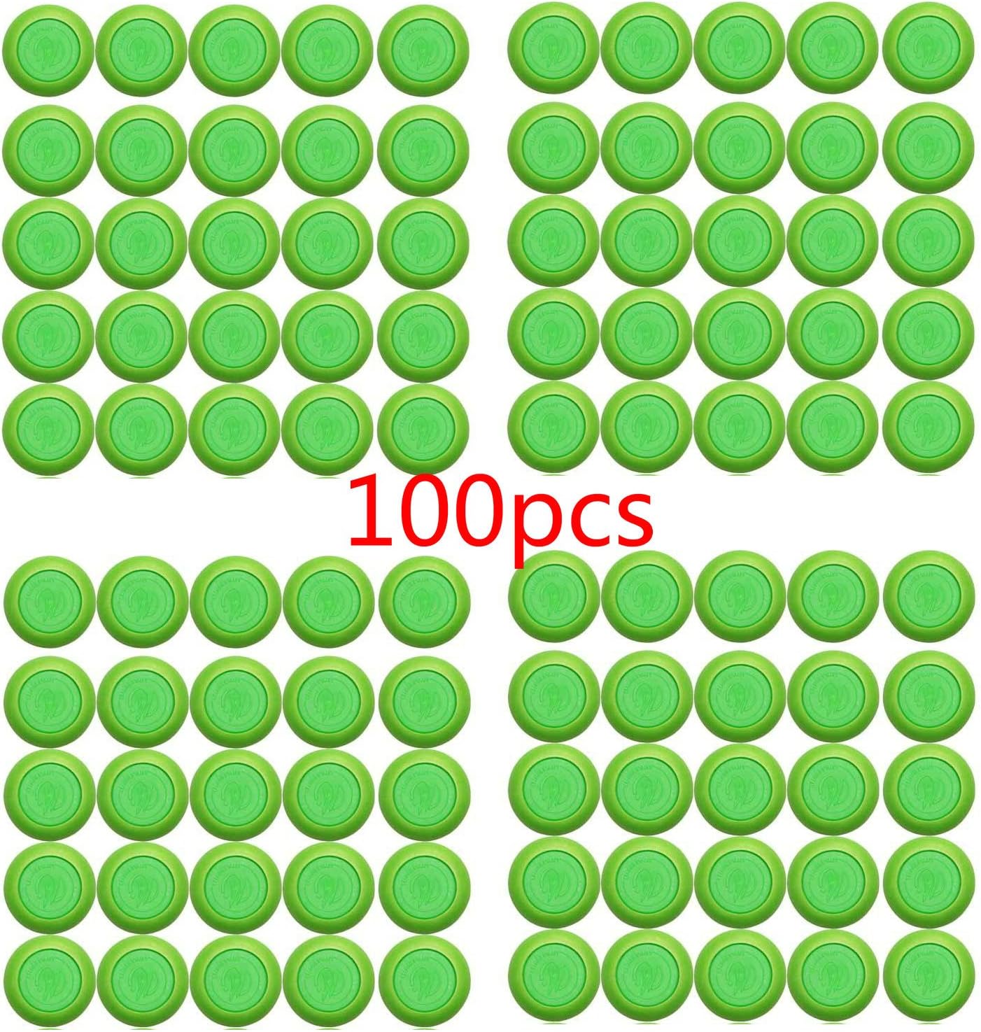 Green Dart Refills Disc Bullets for Nerf Vortex Blaster Praxis Nitron Vigilon Proton Ammo Discs Refill