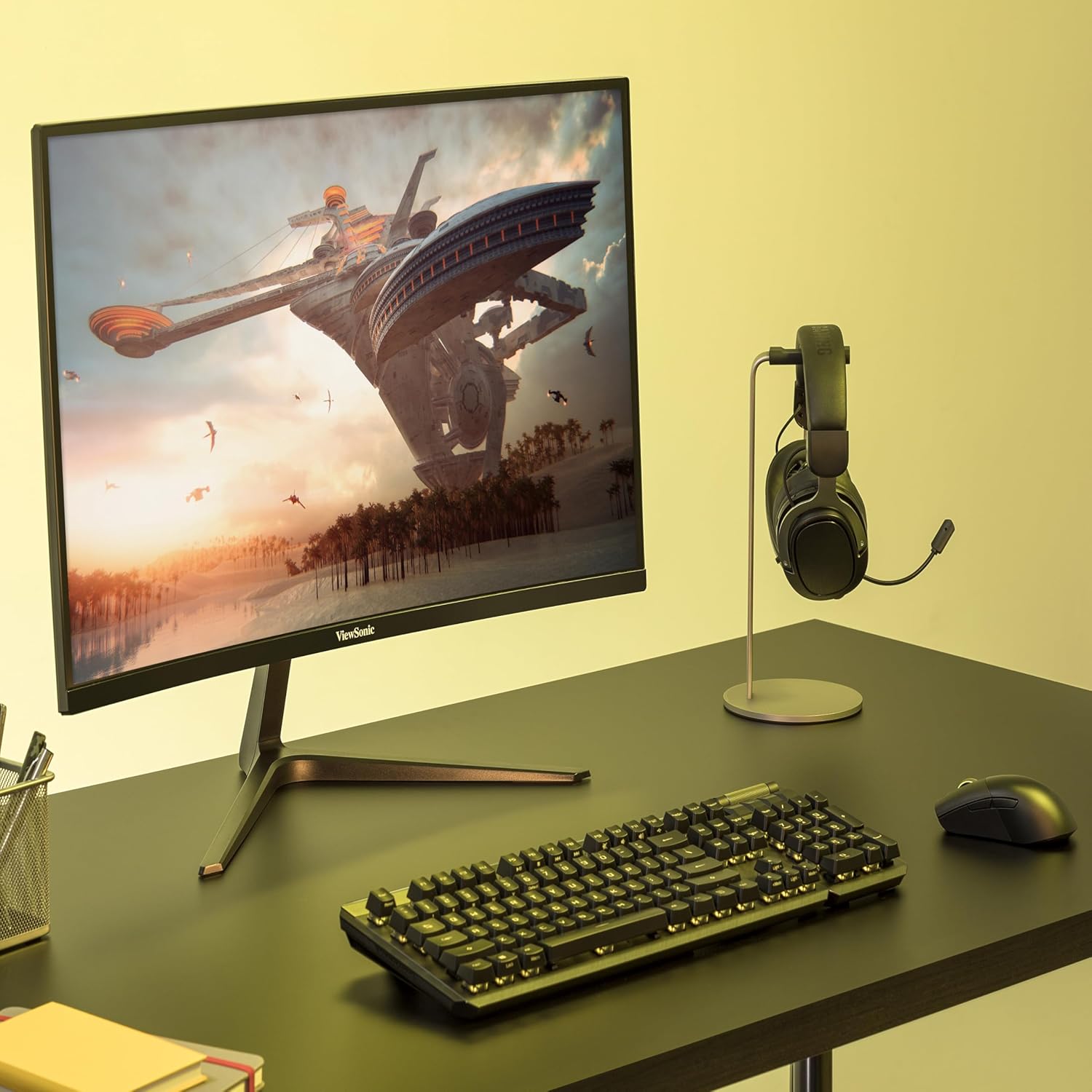 VX2719-PC-MHD - Gaming - monitor LED - curvo - 27" - 1920 x 1080 Full HD (1080p) @ 240 Hz - VA - 250 cd/m-¦ - 4000:1-1 ms - 2xHDMI - Monitor - Immagine 6