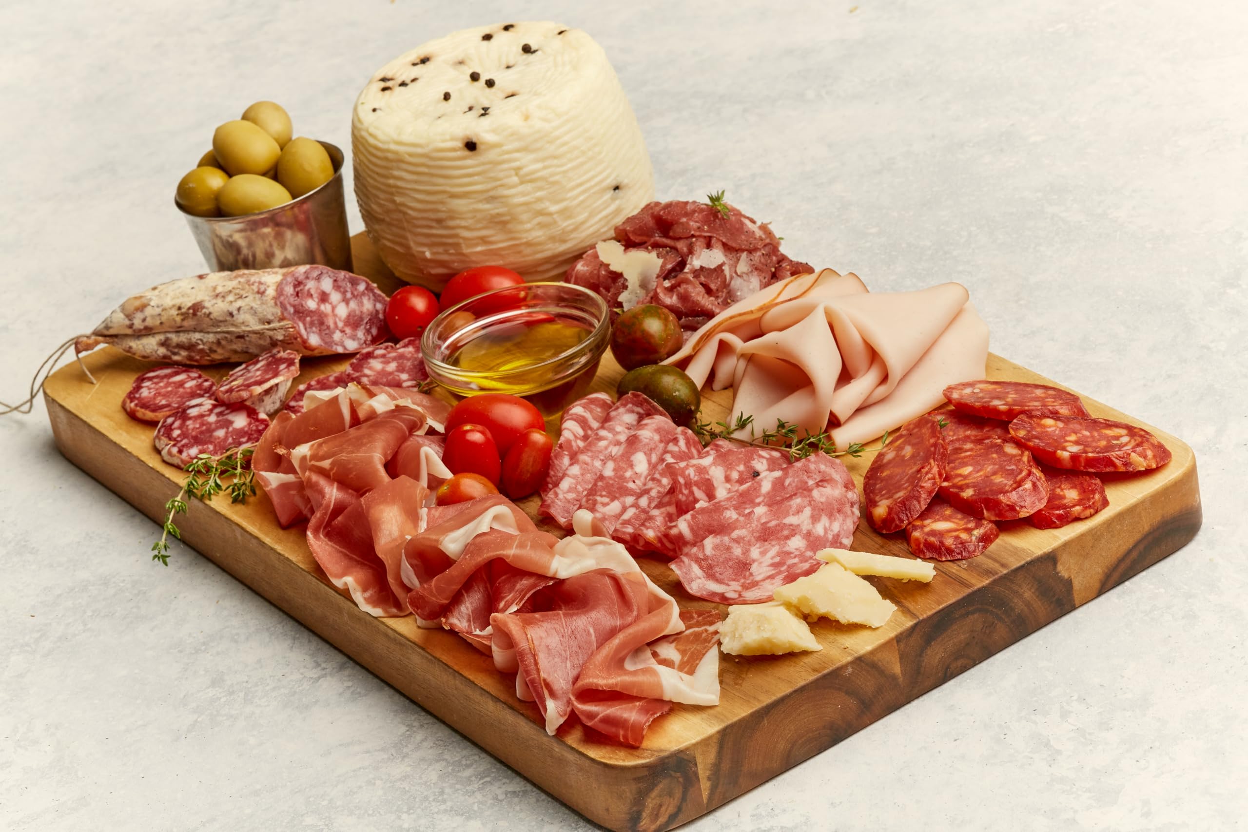 GRAN MIX, 10 bandejas de embutidos mixtos, 1 bandeja por tipo, 840 g, Salumi Pasini®