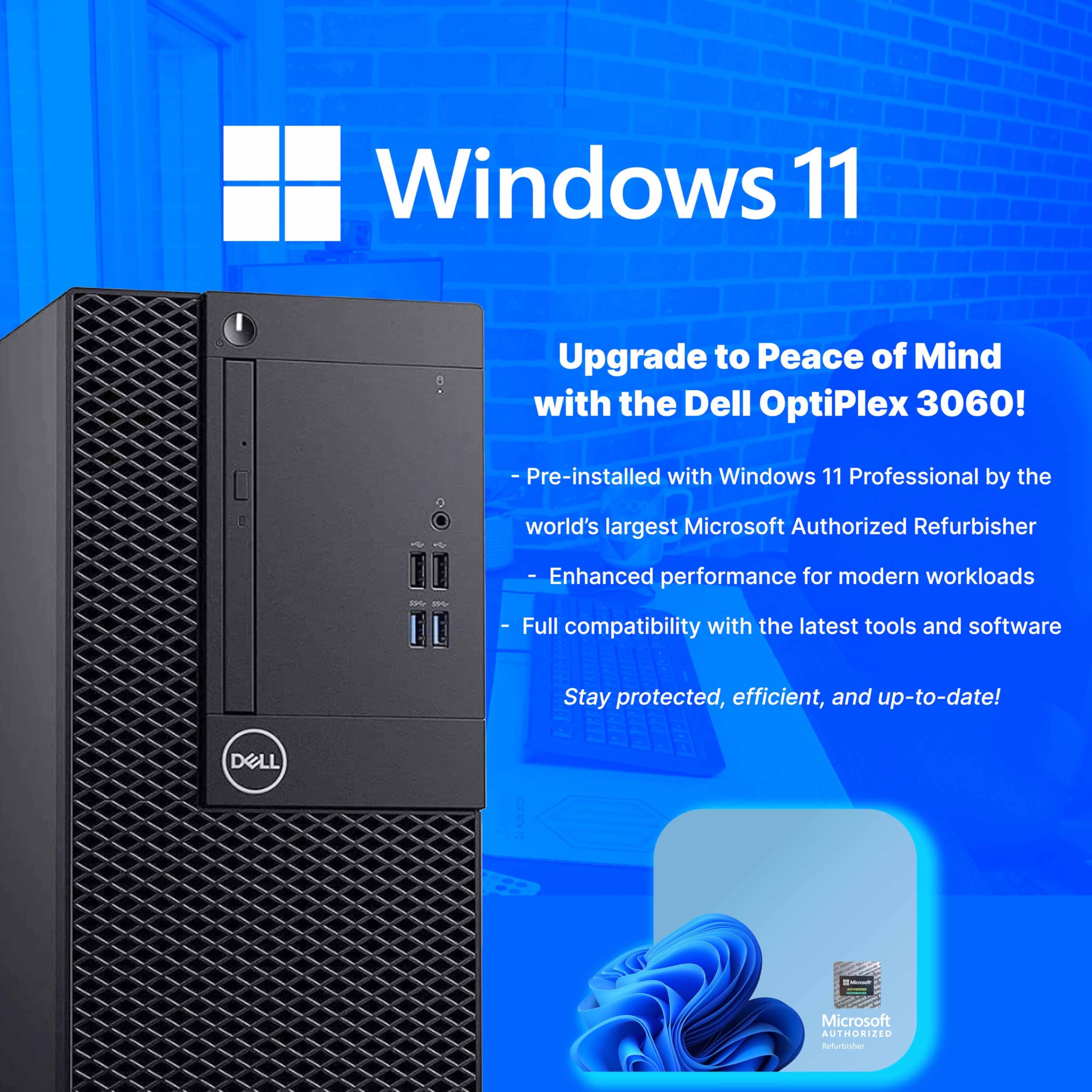 値下げ OptiPlex 3060 i5 32GB SSD256GB+2TB Amazon.com: Dell Optiplex 3060 SFF Computer Desktop PC