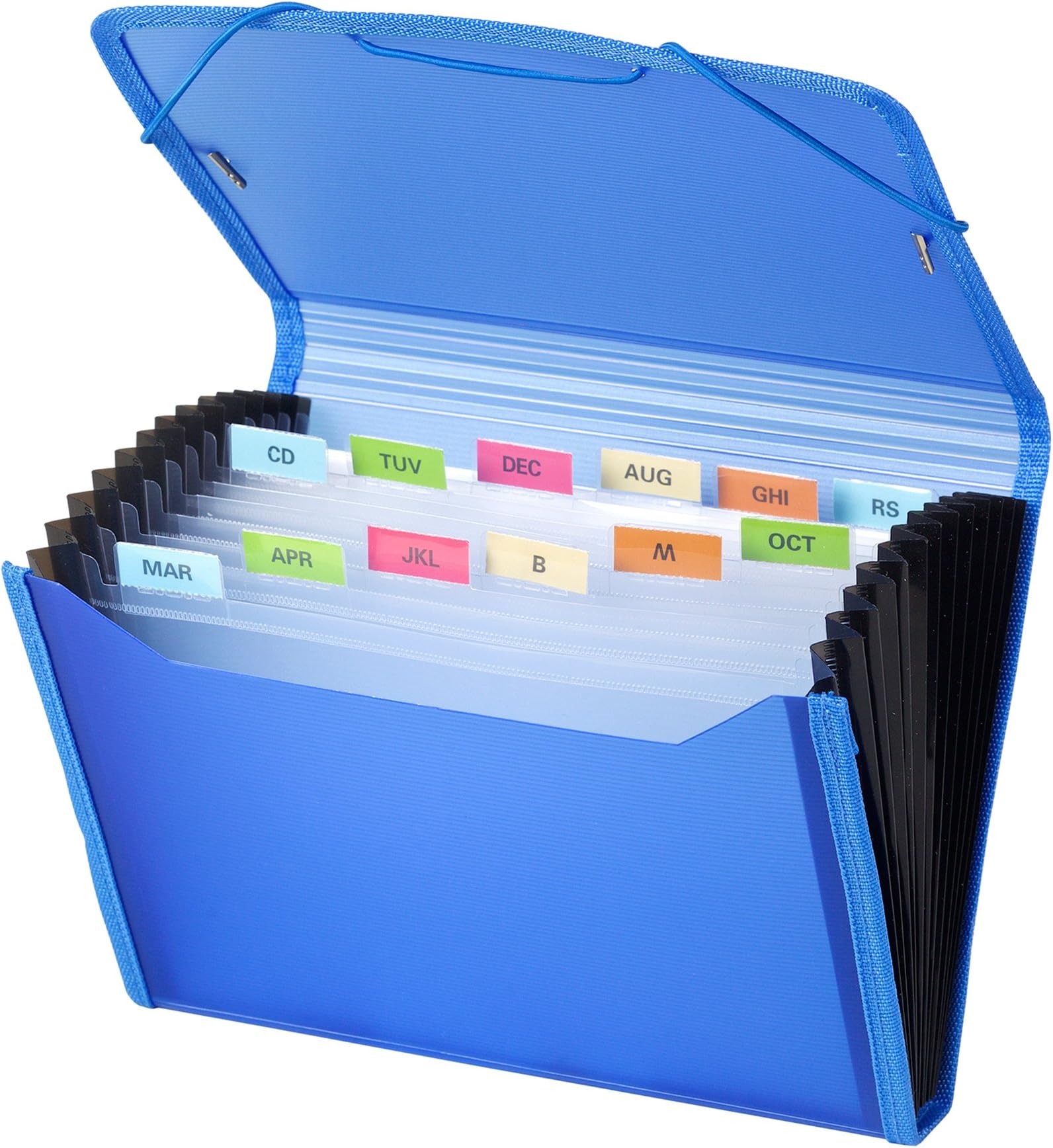 Carchivo 19274050 Accordion Sorter A5 Blue