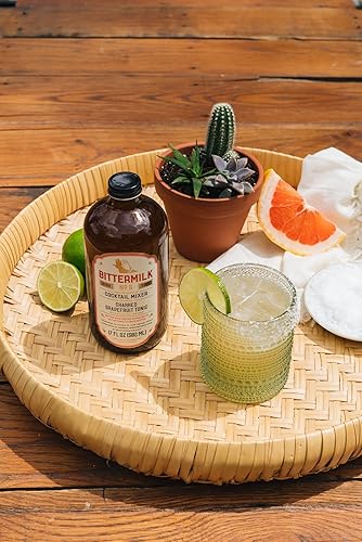 Miniatura 6 de Bittermilk No.5 Tónico de toronja carbonizada con sal marina de Bulls Bay  Mezclador de cóctel hecho a mano totalmente natural  Mezcla de margarita,