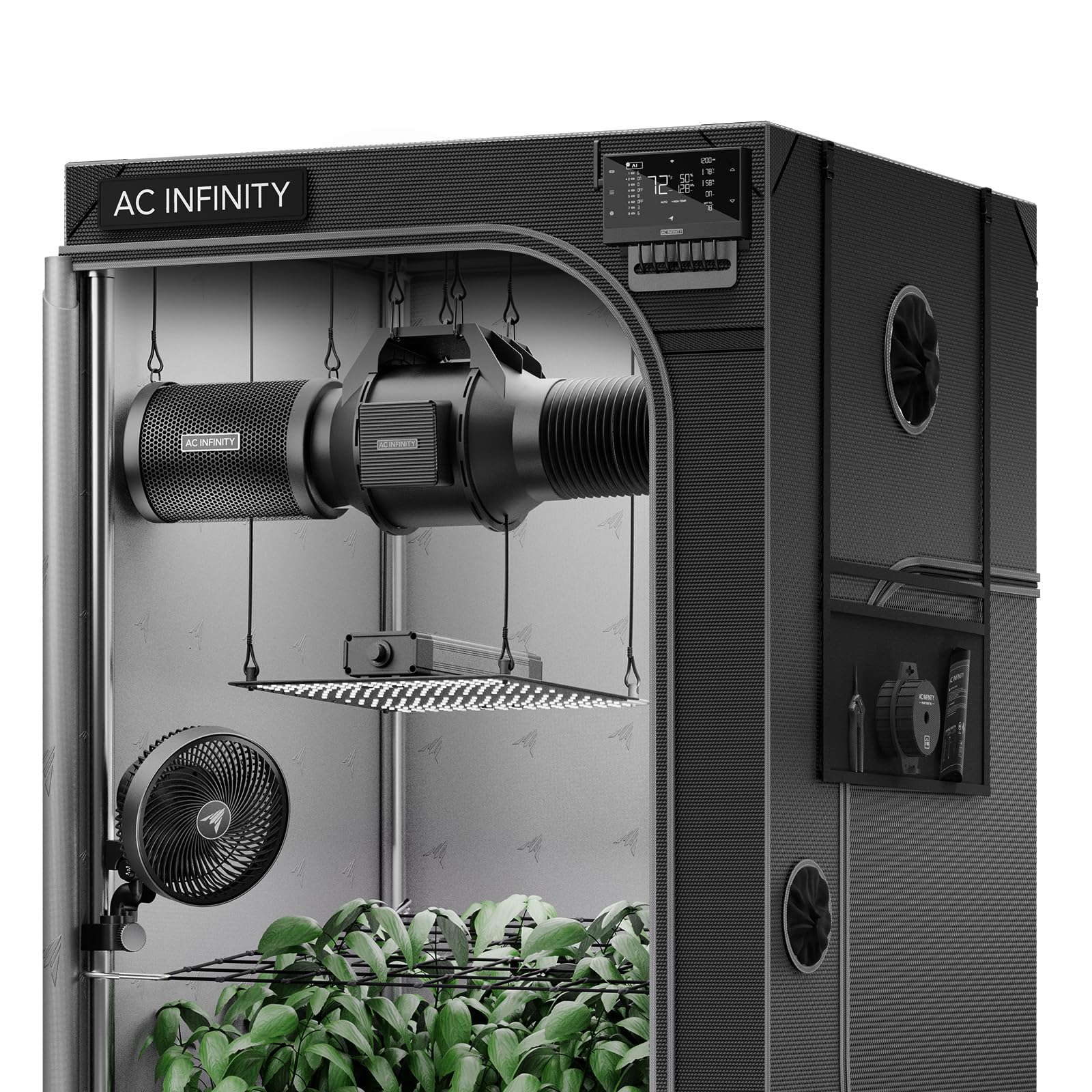 Amazon.com: AC Infinity AI Grow System 3x3, 3-Plant Kit w/Self