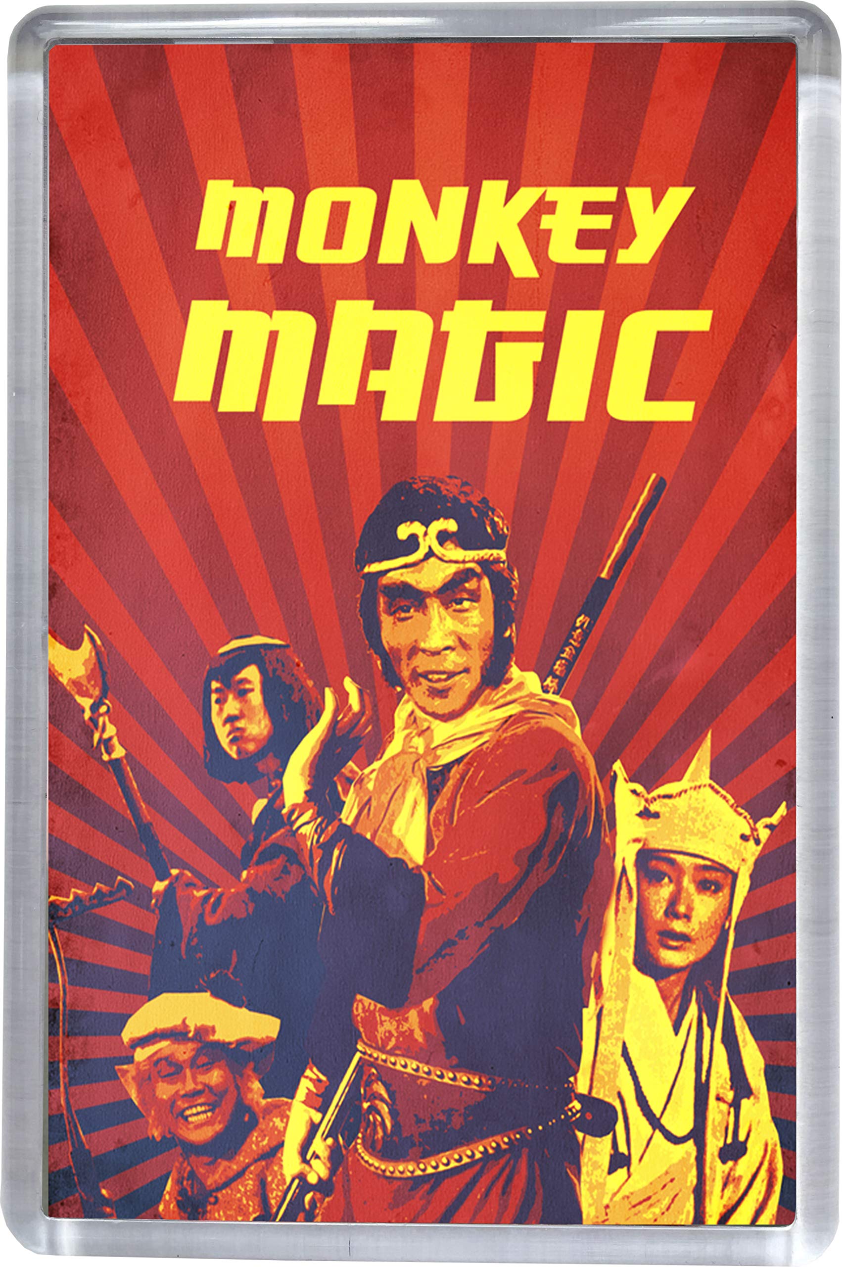 Monkey Magic Classic TV Poster Fridge Magnet 5 x 7.5 cm