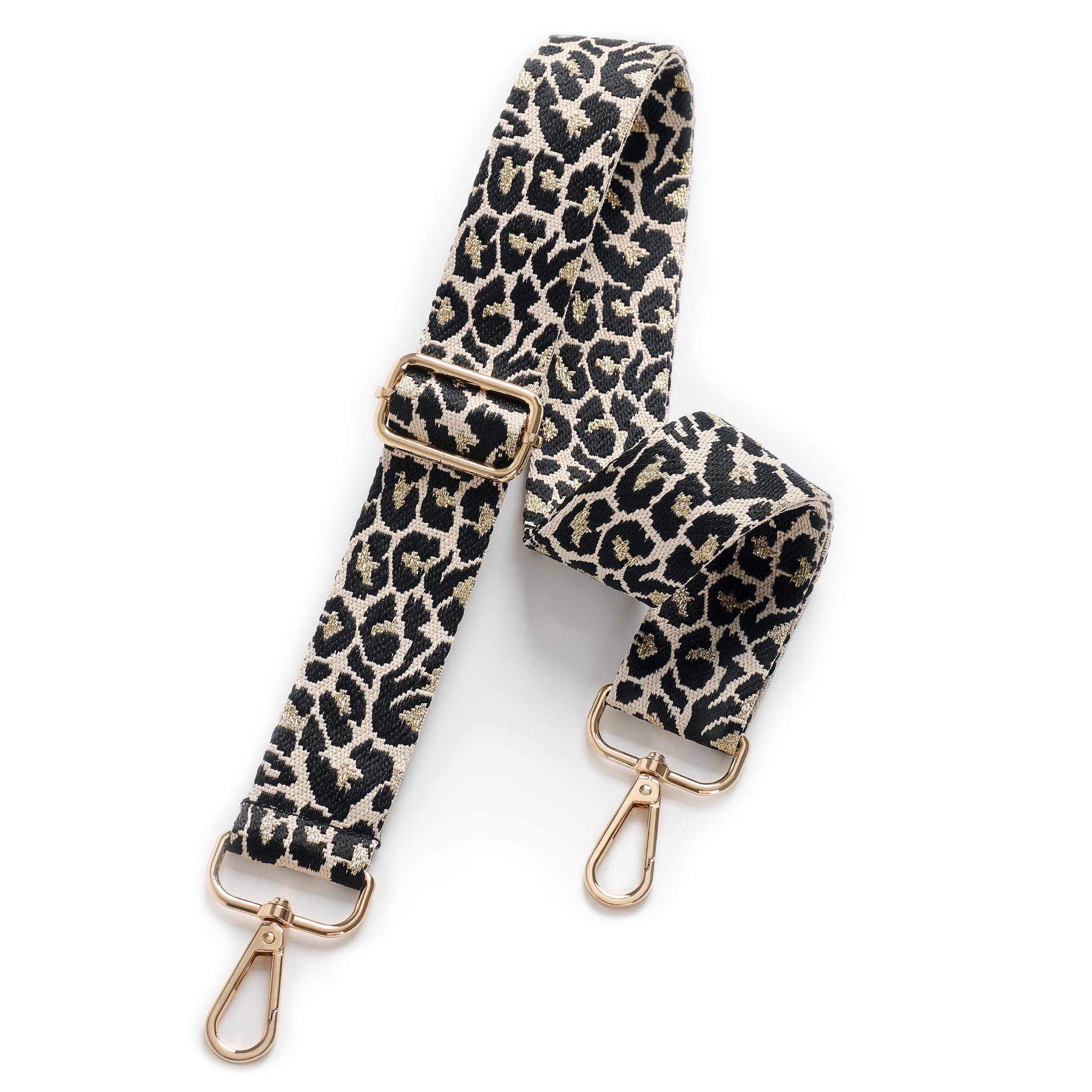 chushui Leopard Print Purse Strap for Women,Adjustable Crossbody Bag Strap