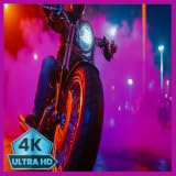 バイクライダーのオープンロードア