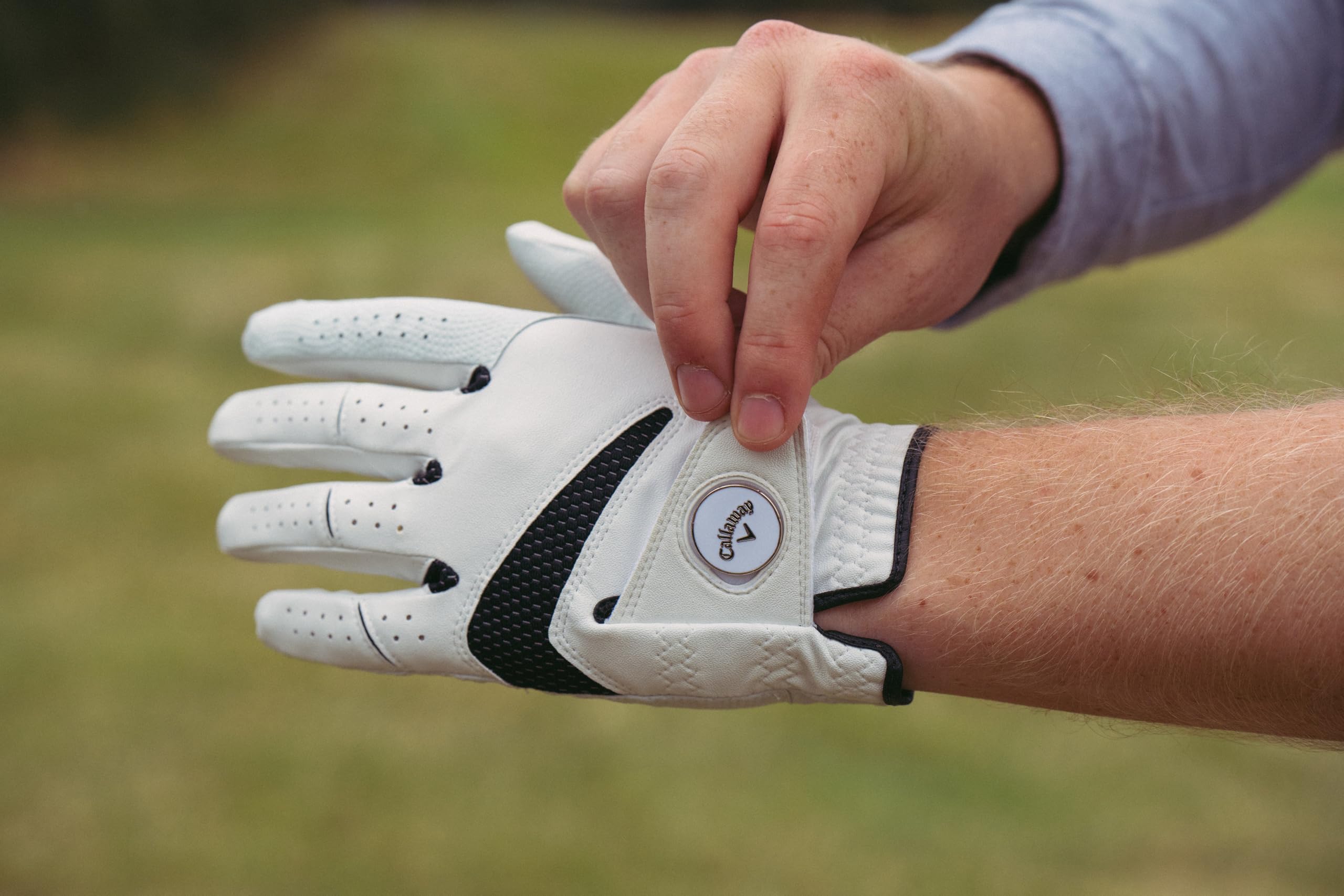 Callaway Golf Syntech męska rękawica golfowa 2025 - lewa ręka dla praworęcznego golfisty, M