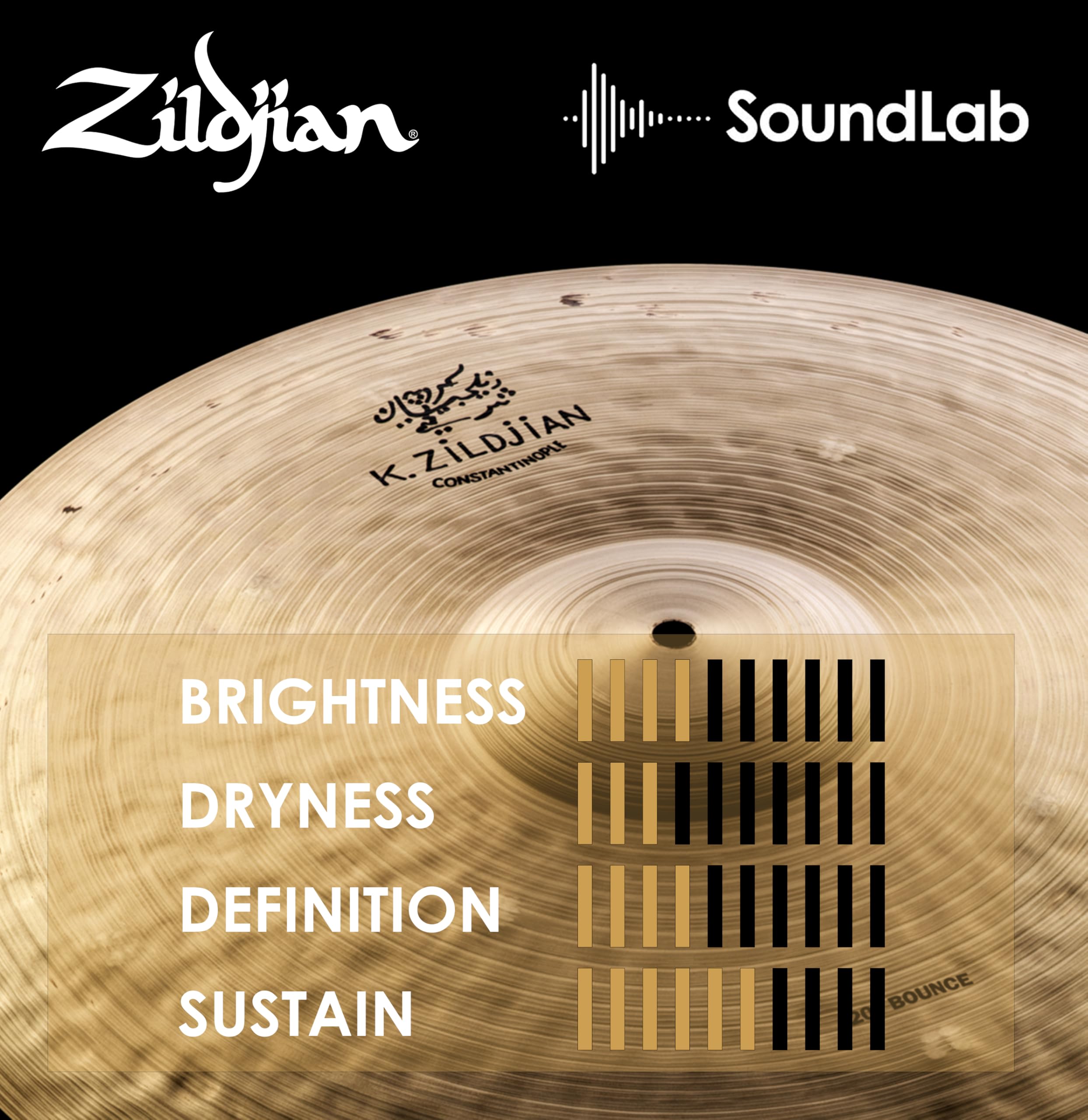 Amazon.co.jp: ジルジャン バウンスライドシンバル Kコンスタンチ 20