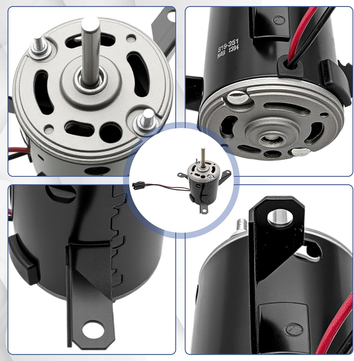 PartsFlow HVAC Blower Motor for 2010 2011 2012 2013 2014 2015 Kenworth T700 Peterbilt 387 587