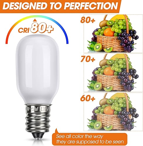 Miniatura 4 de Meonum Bombillas de repuesto de aldea navideña, bombillas LED T20 con base de candelabro E12, bombillas de repuesto de 0.7 W 120 V, accesorios para