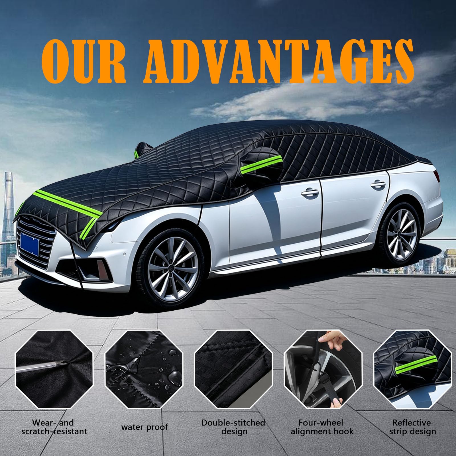 Telo auto antigrandine compatibile con Audi TT 8N 1998-2006