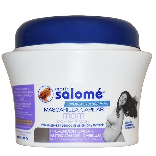 Maria Salome Mascarilla Capilar MOM HAIR MASK Prevención de la pérdida de cabellomascarilla nutritiva 11.8 oz