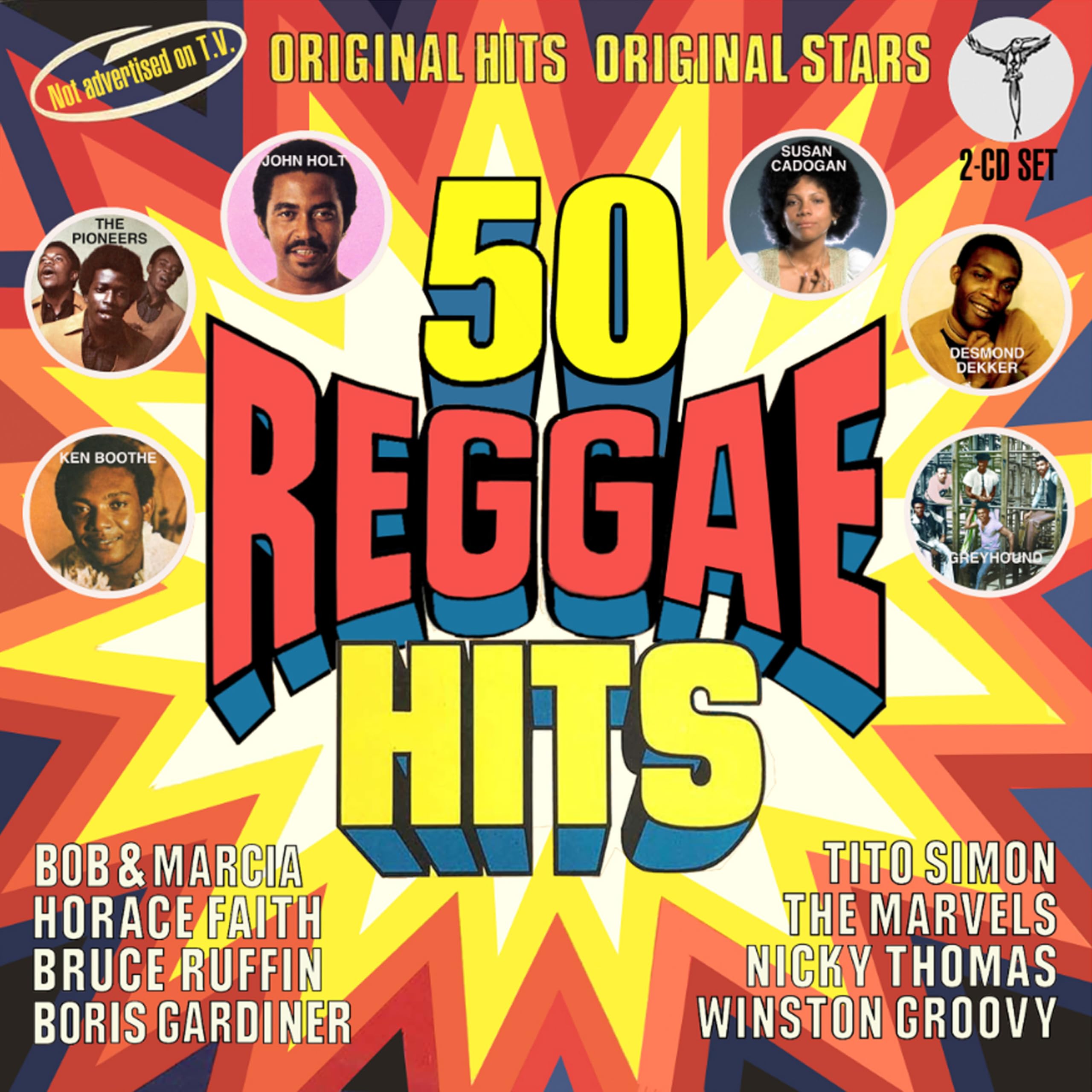 50 REGGAE HITS 2CD DIGIPACK