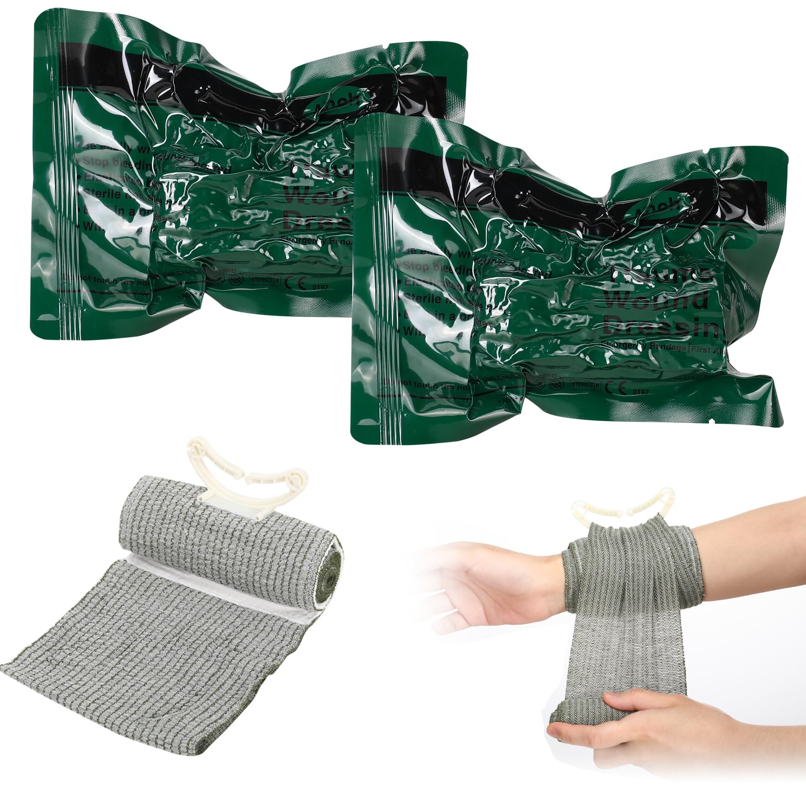 Israeli Emergency Bandages - Stop Bleeding Fast -1