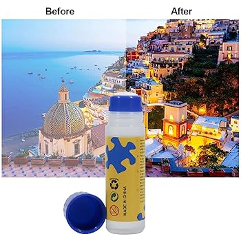 clementoni ミュージアム　コレクション ジグソーパズル　パネル専用のり ジグソーパズル専用のり ― たっぷり使って美しく仕上げたい方へ