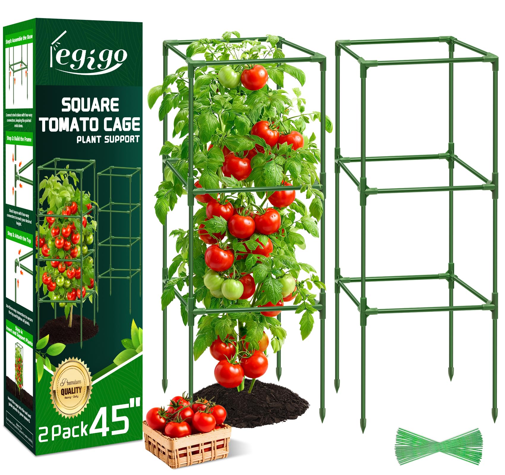 Legigo Square Tomato Cages