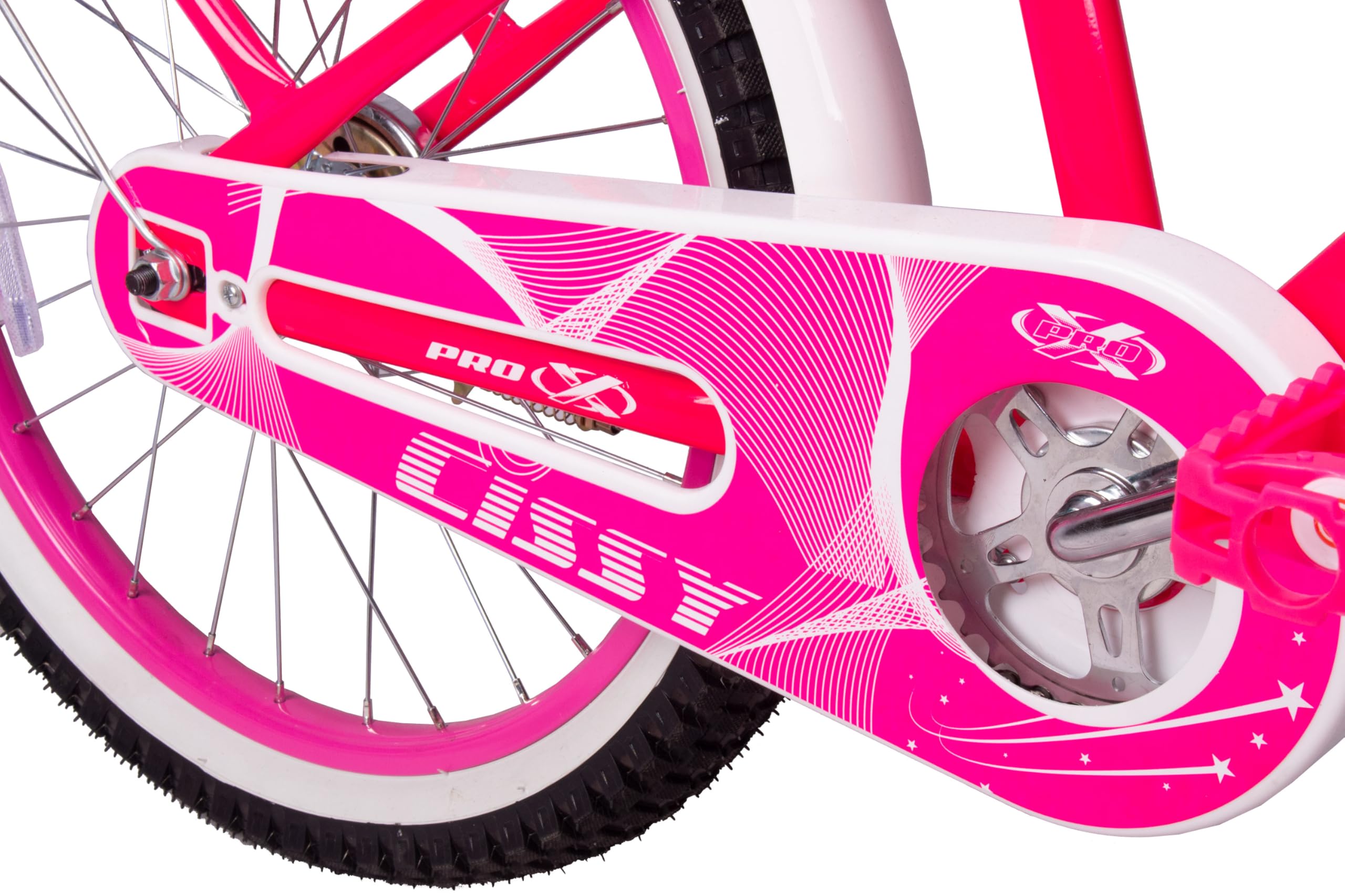 Bicicleta Aro 20 Cissy Pro-X Infantil Estilo Vintage - Rosa