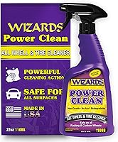 Vista 7 de Wizards Power Clean - Limpiador de ruedas y neumáticos, no cáustico y sin ácido, biodegradable, suministros de limpieza para interiores, seguro