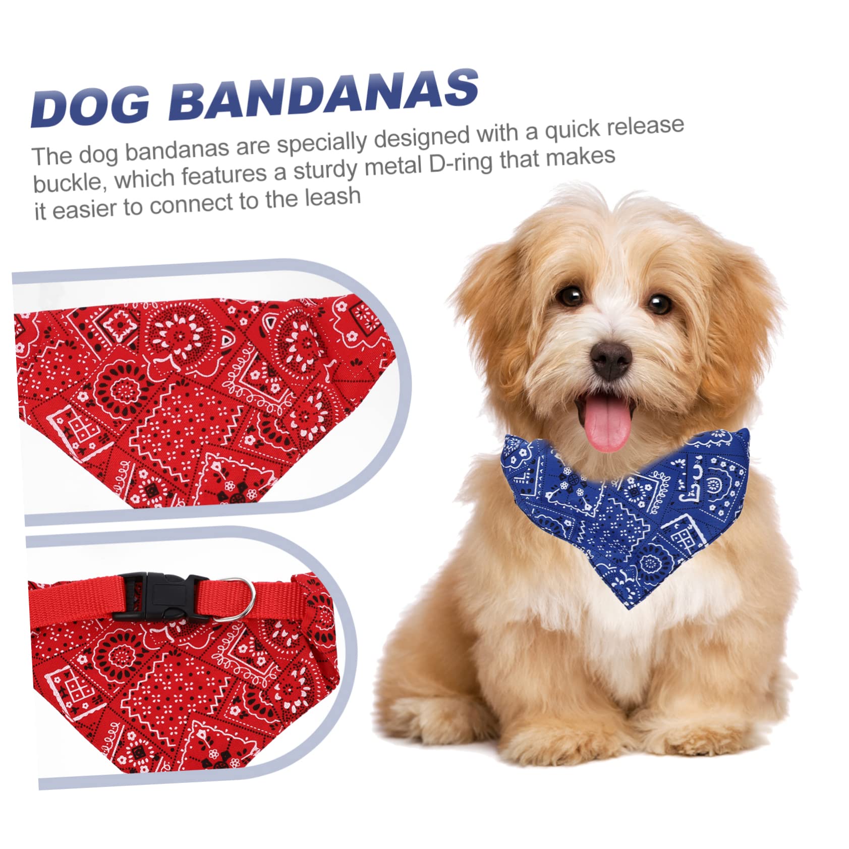 POPETPOP 9pièces Bandana pour Chiens Et Chats Lot de Écharpes Ajustables à Motif Floral Accessoires Chic pour Petits Animaux Parfaites pour Événements Et Photos