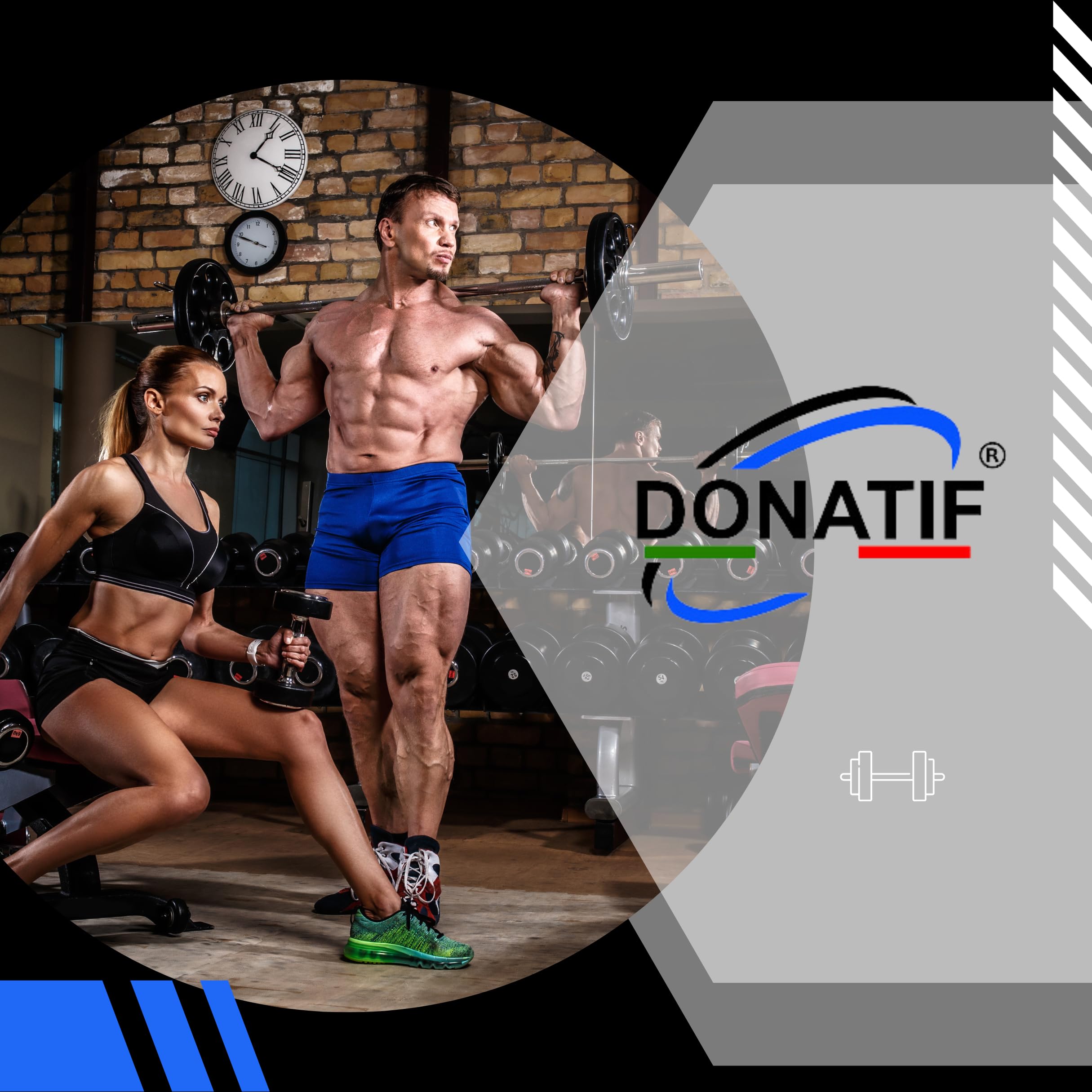 Dischi Palestra per Bilanciere Olimpico 50 mm, Dischi Palestra Bumper, Palestra e Home Gym, Dischi Pesi Palestra, Pesi Bilanciere (1 Disco)