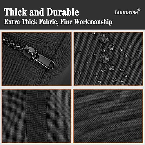 Miniatura 4 de Bolsa de almacenamiento de herramientas para barbacoa, almacenamiento de accesorios de parrilla, almacenamiento de herramientas para utensilios de