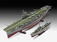 Vista 7 de Revell de Alemania 05149 HMS Ark Royal & Tribal Destroyer