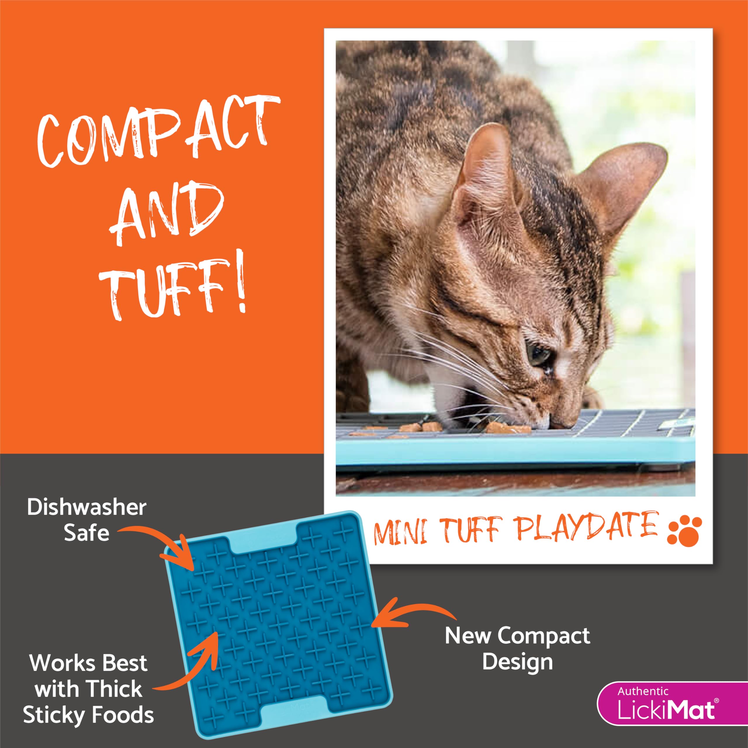 LICKIMAT Cat TUFF Mini Classic Modern Fütterungsfamilie