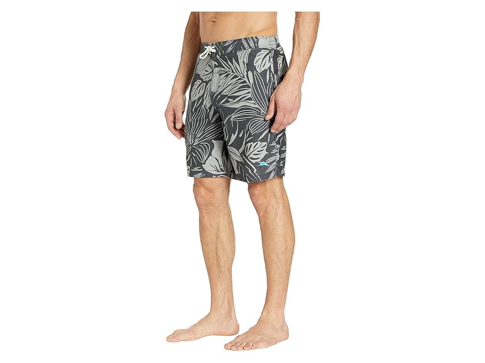 

Tommy Bahama Baja Mahana Boardshorts (Black) Men's Swimwear