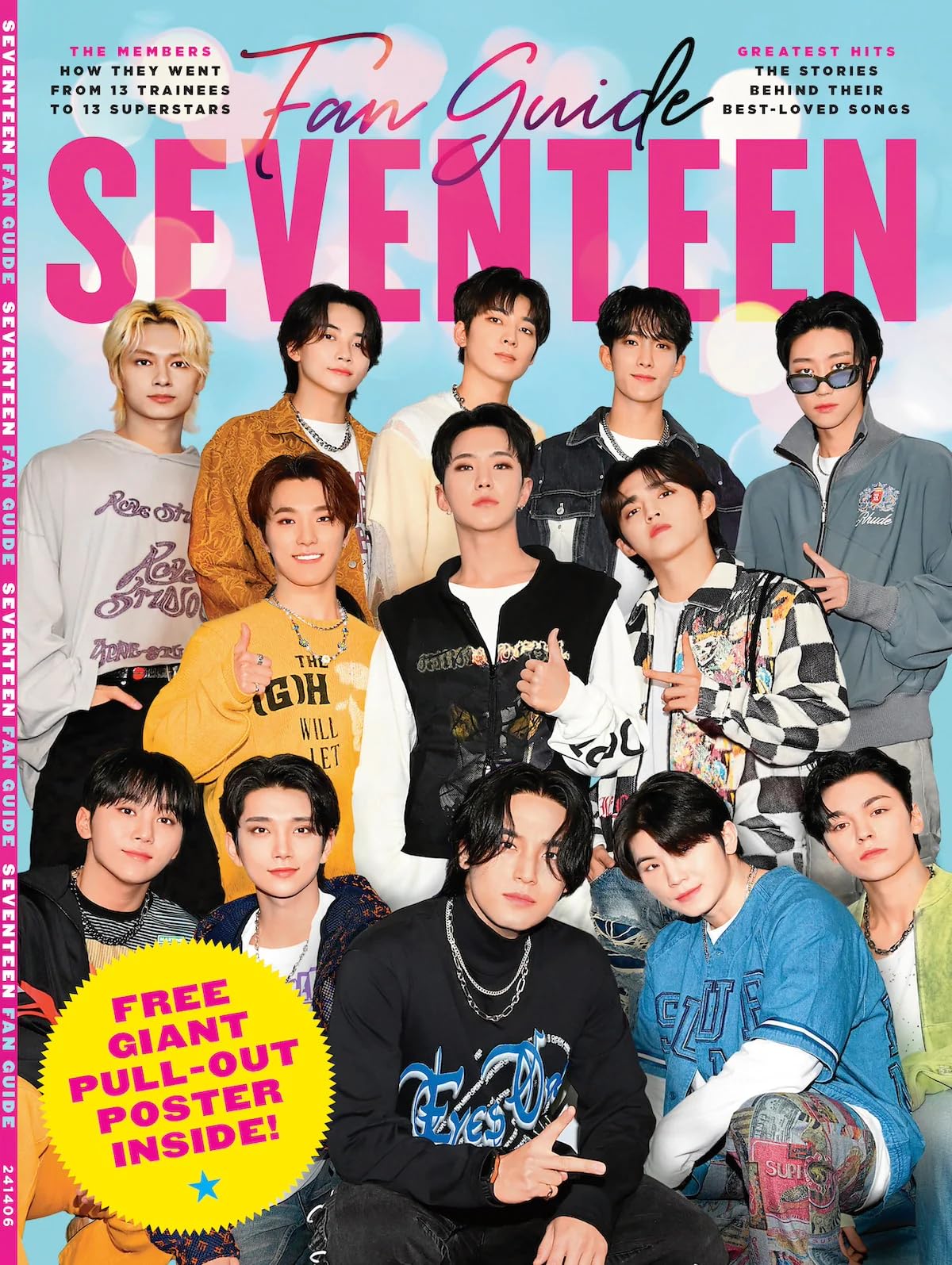 Seventeen - Fan Guide: K-Pop Band, Journey To Stardom, 13 Members, Mingyu, The8, Joshua, Seungkwan, S.Coups, Vernon, Greatest Hits, Hot, Super, Darl+ing, Pretty U, 25 Facts, Quiz, Free Poster & More!