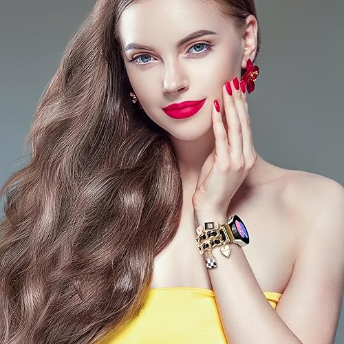 Miniatura 6 de REALSIGN Elegante correa de reloj de metal de 0.787 pulgadas compatible con Samsung Galaxy Watch 6 5 4 401.732 in, Watch 4 Classic 421.811 in, Watch