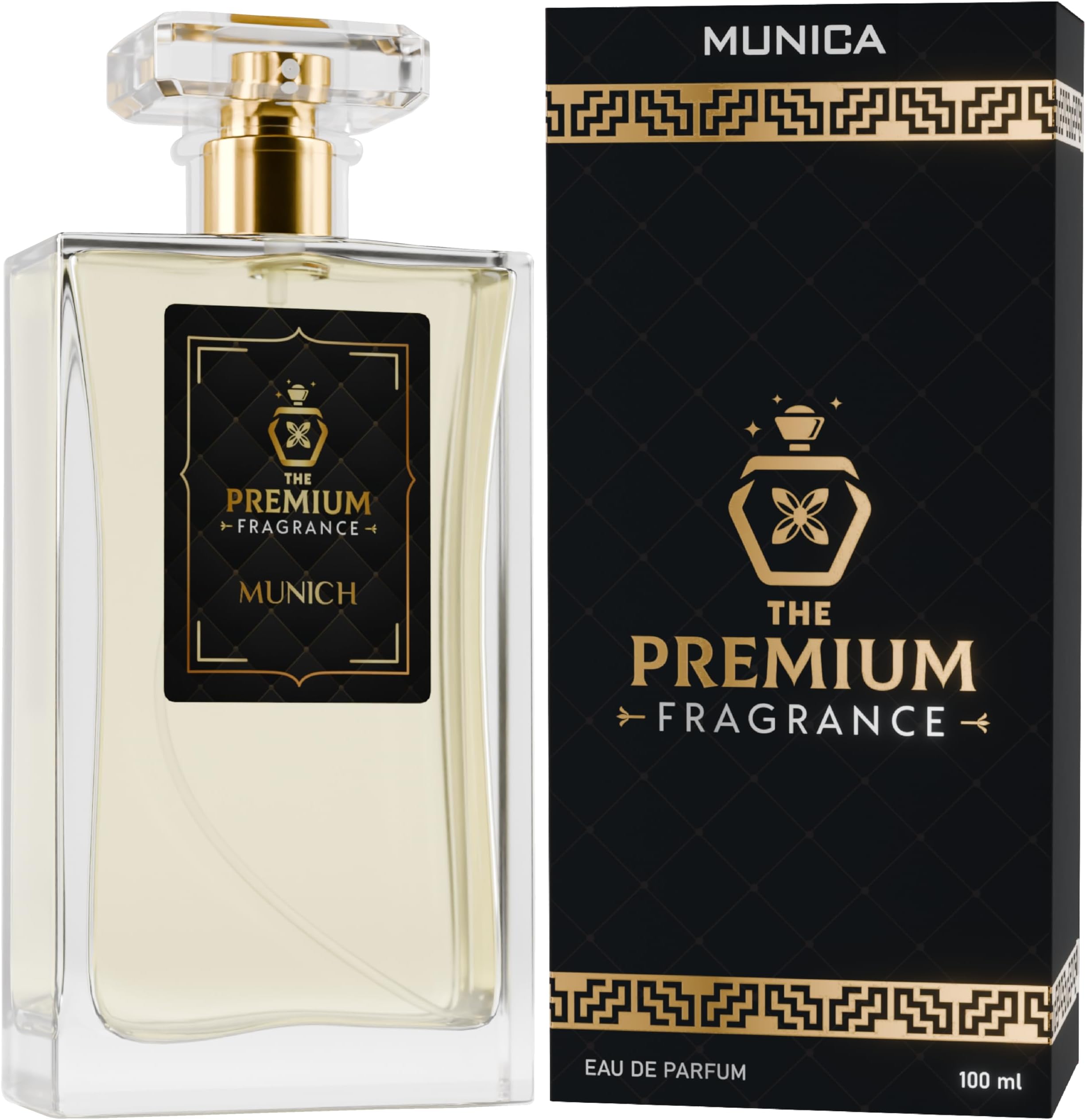 Long-Lasting Eau De Parfum with Bold & Sophisticated Fragrance | Best Perfume Spray for Men | Elegant & Captivating Scent - MUNICH(100ml)