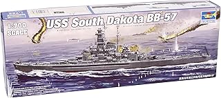 Trumpeter 1/700 USS South Dakota BB57 Battleship 1945 Model Kit