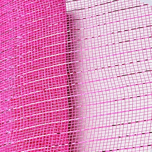 Miniatura 4 de Cinta de malla de 10 pulgadas x 30 pies Cinta de malla decorativa metálica (lámina blanca+plateada)