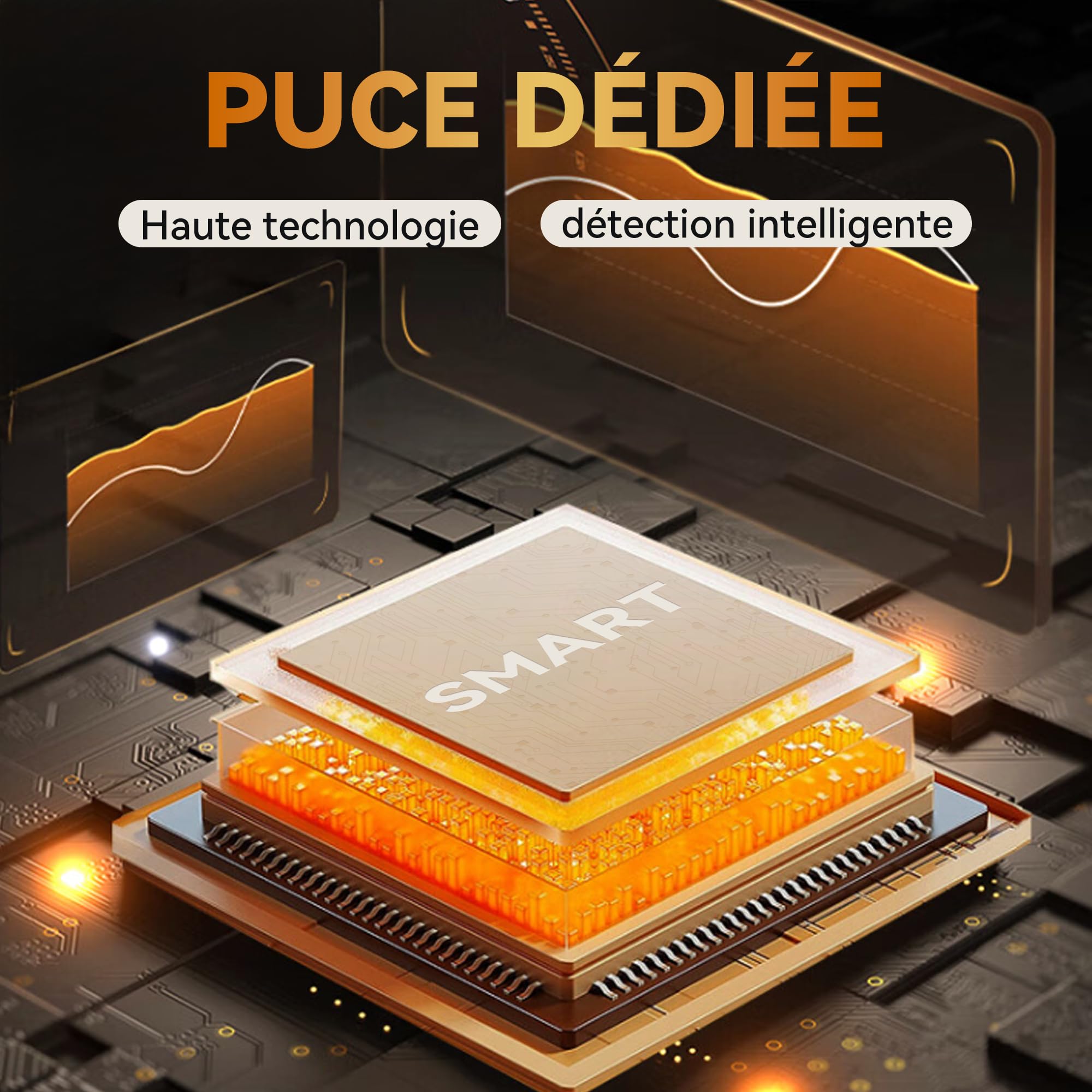 U.S. Solid Appareil de cerclage automatique avec écran LCD, 2 batteries de 4000 mAh pour bandes PP/PET de 13 à 16 mm, machine de cerclage électrique pour boîtes et palettes