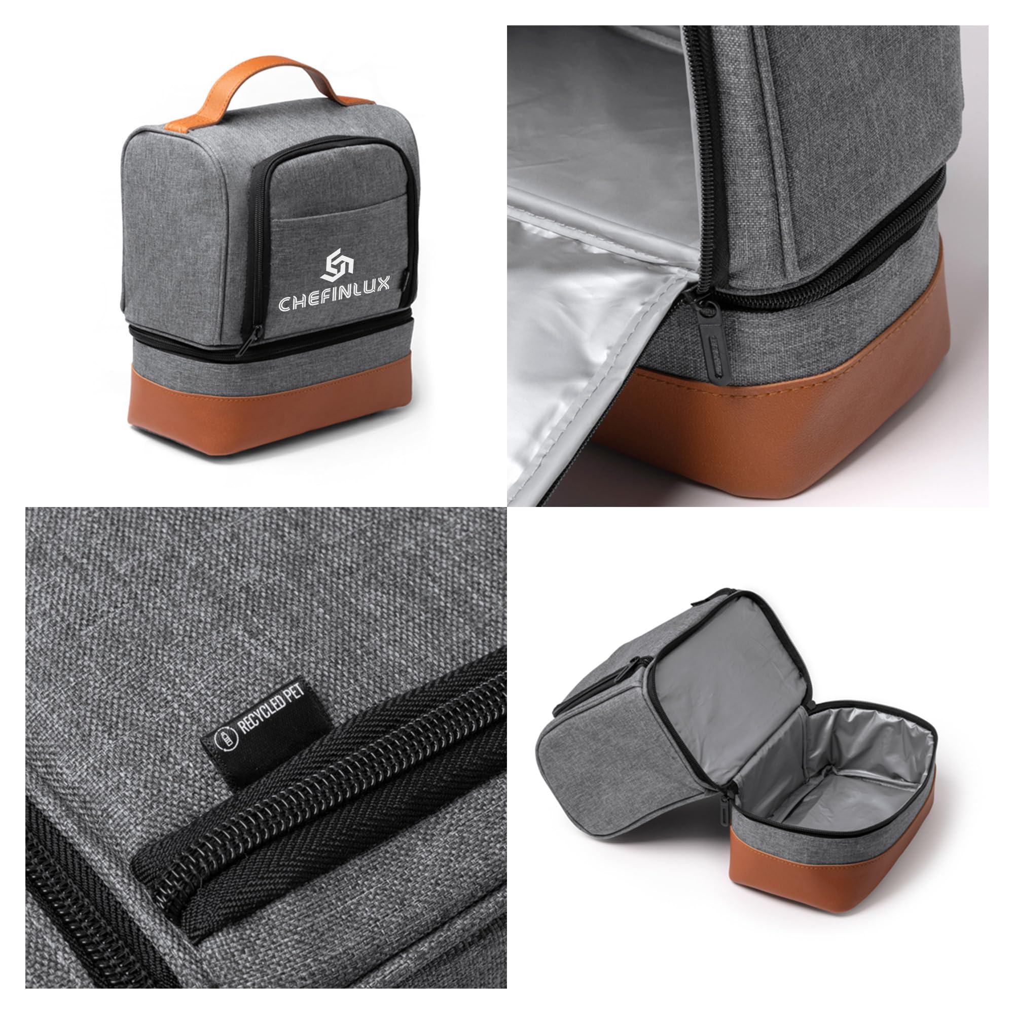 Borsa Termica Frigorifero Per Alimenti Da 21lt Per Spiaggia Mare Pic Nic Con Maniglie Grande Lilla 78639325
