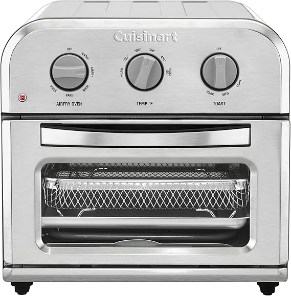 Cuisinart Compact Air Fryer Toaster Oven, Stainless Steel Fryer