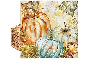 Fall Pumpkin Paper Napkins: Welcoming Autumn Ambiance