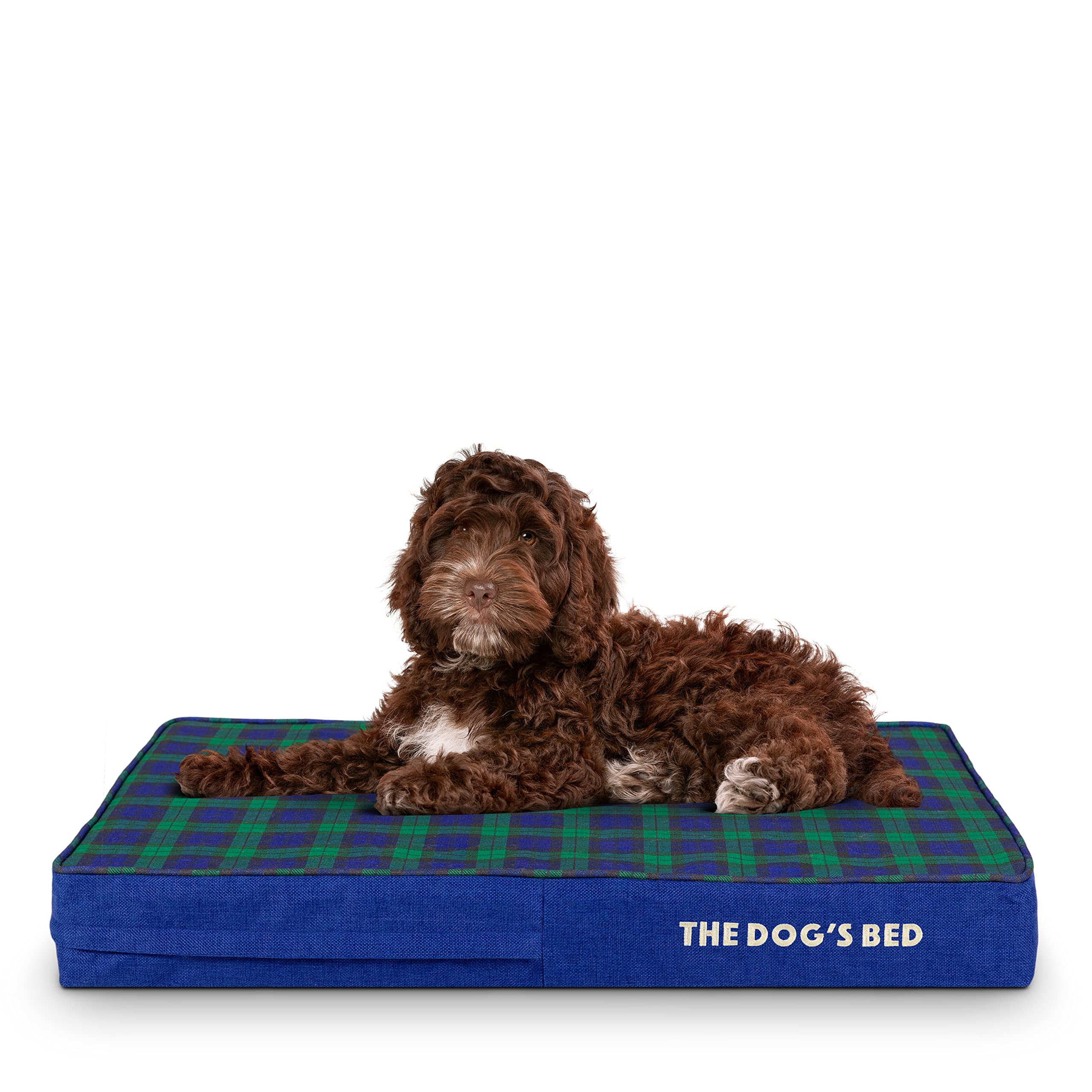 The Dog’s Bed Orthopaedic Memory Foam Dog Bed for XL Dogs, Waterproof Washable Cover, Anti-Slip Base, Calming Surface – CertiPUR-Certified Foam, Grey Plush, 15cm Thick — view 14